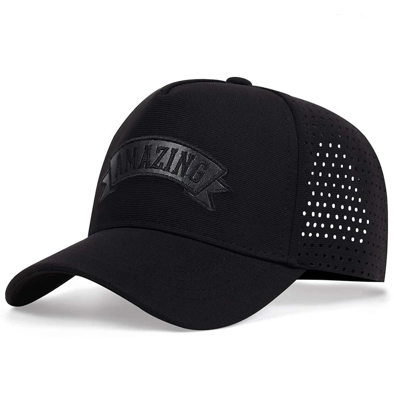 Unisex Amazing Letter Embroidery Baseball Caps Spring Summer Outdoor Adjustable Casual Hats