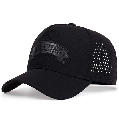 Unisex Amazing Letter Embroidery Baseball Caps Spring Summer Outdoor Adjustable Casual Hats