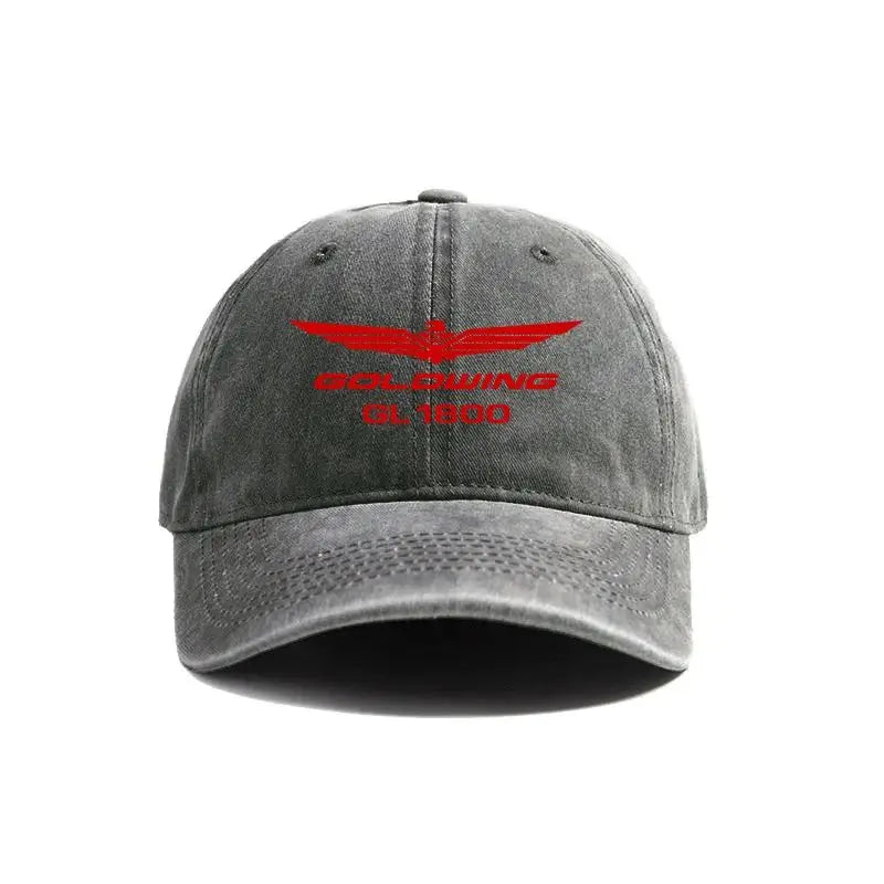 Goldwing Gl1800 Baseball Cap Distressed Hats Men Retro Outdoor Summer Adjustable Hat Casual