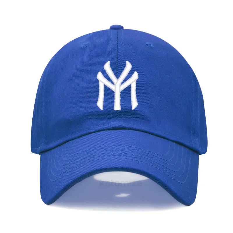 Letter My Embroidery Baseball Cap Women Men Adjustable Soft Washed Cotton Sports Dad Hat Spring