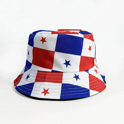 Countries National Flag Bucket Hat Men Women Football Fan Party Cup Reversible Sun Soccer Fans