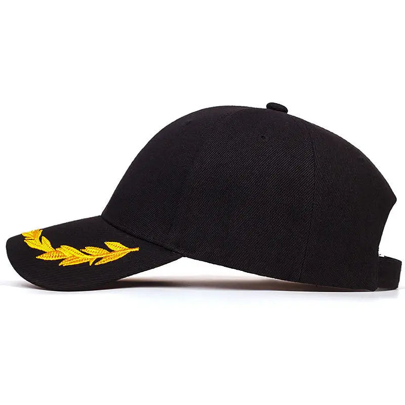 Hip Hop Hat Sports Leisure Tide Caps Wheat Ears Baseball Cap Adjustable Cotton Sun Unisex Solid