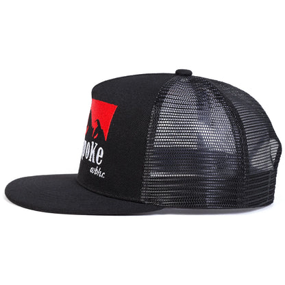 Unisex Cowpoke Letter Embroidery Hip-Hop Net Hats Spring Summer Outdoor Adjustable Casual Baseball