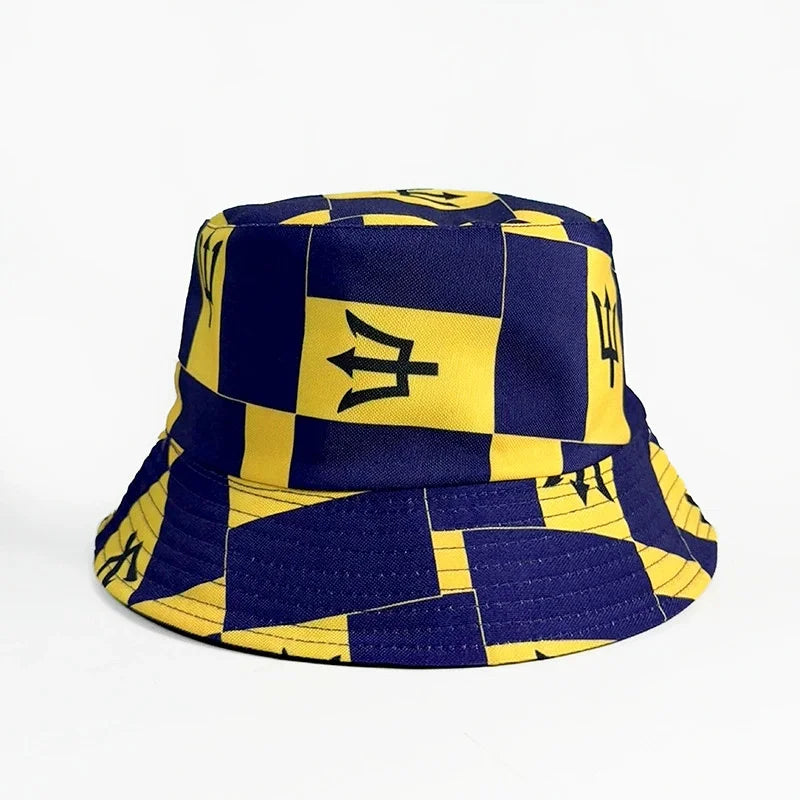 Countries National Flag Bucket Hat Men Women Football Fan Party Cup Reversible Sun Soccer Fans