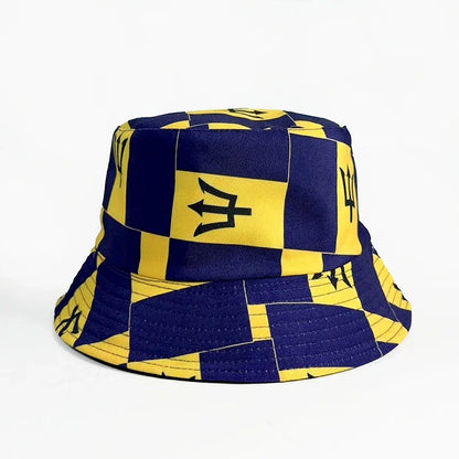 Countries National Flag Bucket Hat Men Women Football Fan Party Cup Reversible Sun Soccer Fans