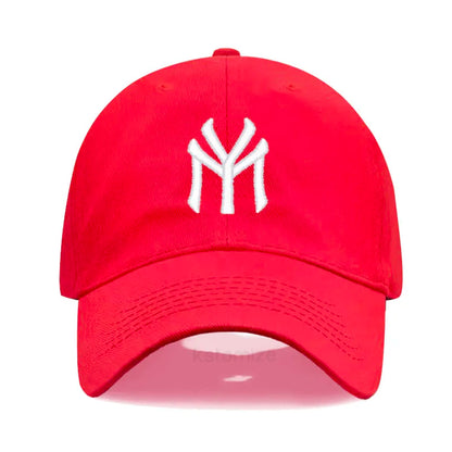 Letter My Embroidery Baseball Cap Women Men Adjustable Soft Washed Cotton Sports Dad Hat Spring