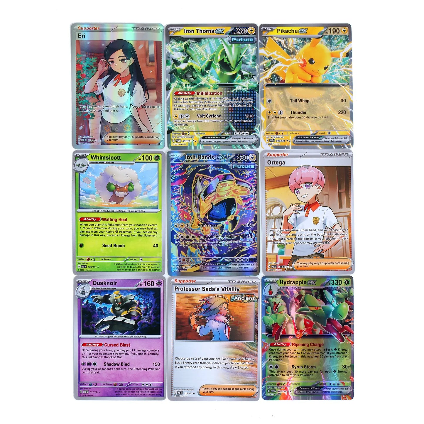 360 Pokémon TCG English Cards Set – Scarlet & Violet 151, Prismatic Evolutions, Phantasmal Flames & Astral Radiance Booster Trading Cards