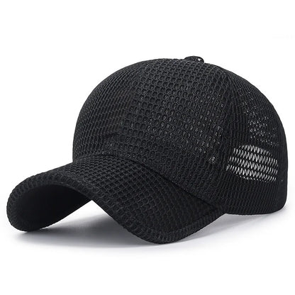 Fashion Breathable Baseball Cap, Quick-drying Mesh Outdoor Sport Fishing Golf Sun Hat For Women & Men