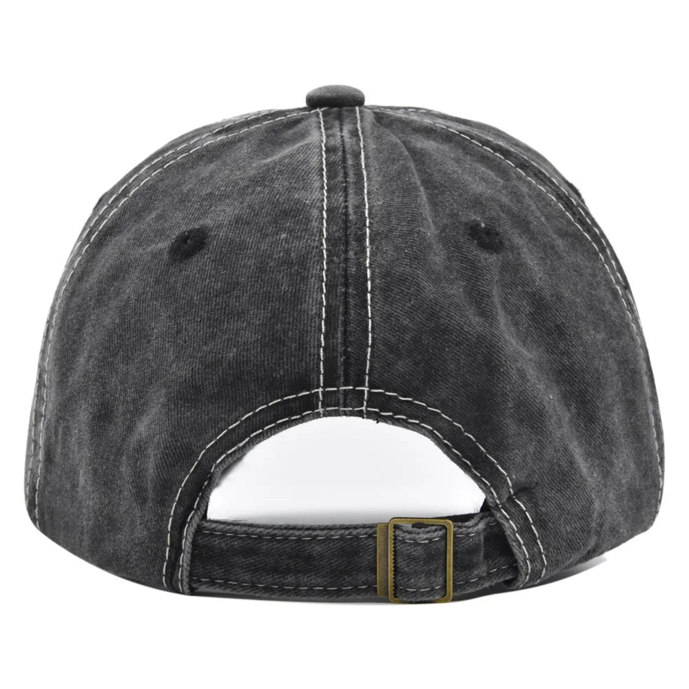 1985 Embroidery Baseball Cap Spring Summer Men Women Hole Patch Letters Retro Adjustable Hat Trucker