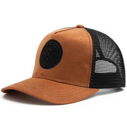 Summer Mesh Baseball Cap Women Men Snapback Hat Casual Breathable Letter Icon Unisex Hip Hop Trucker