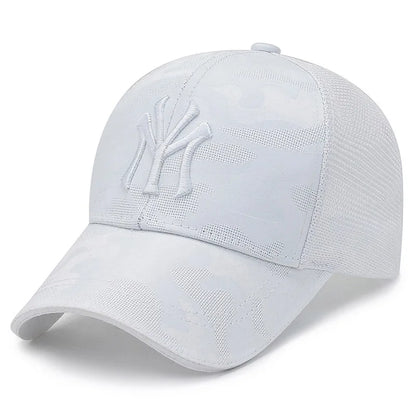 Letter Embroidery Camouflage Baseball Hats Spring Autumn Outdoor Adjustable Casual Sunscreen Hat