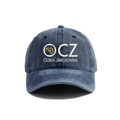 Ceska Zbrojovka Baseball Caps Distressed Hats Cz Firearms Cap Men Women Retro Outdoor Summer