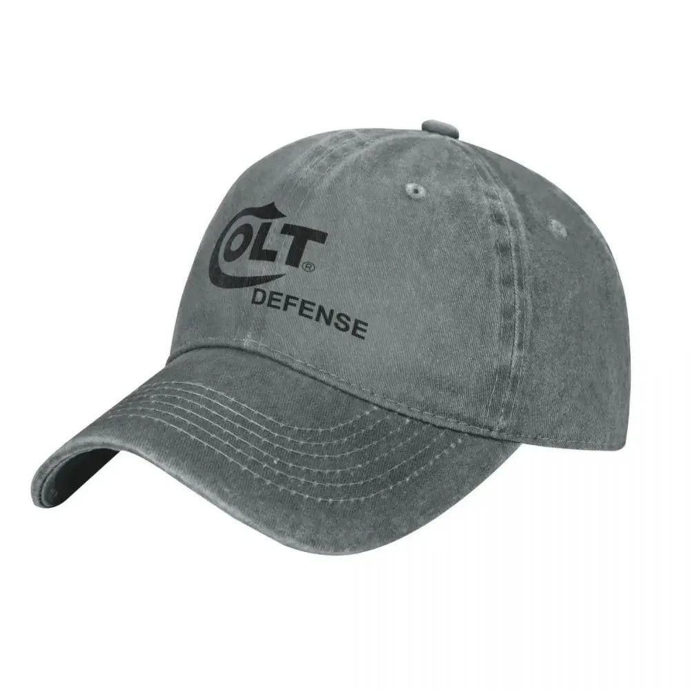 Colt Baseball Cap Handgun Logo Pop Rock Adjustable Washed Hip Hop Hats Men Adult Fitted Retro Design
