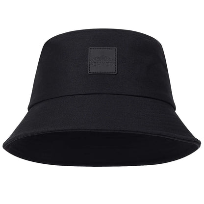 Unisex York Leather Label Personality Bucket Hats Fishermen Caps Outdoor Casual Cap Sunscreen Hat
