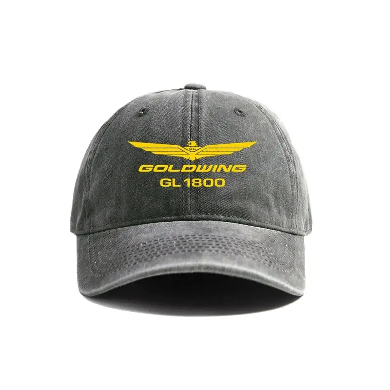 Goldwing Gl1800 Baseball Cap Distressed Hats Men Retro Outdoor Summer Adjustable Hat Casual