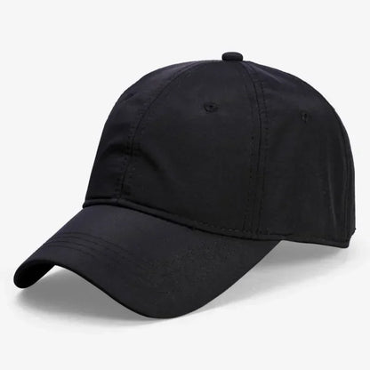 New Big Quick Dry Baseball Caps Men Breathable Dad Hat Plus Size Adjustable Soft Crown Running Caps Unisex Hats