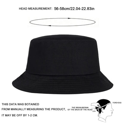 Unisex Solid Color Light Plate Personality Bucket Hats Fishermen Caps Outdoor Casual Cap Sunscreen