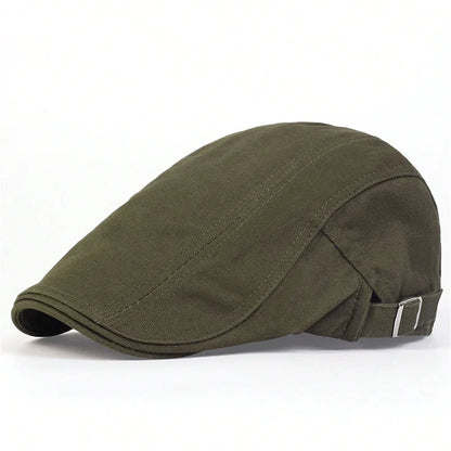 Men Light Board Solid Color Berets Newsboy Caps Hip Hop British Painters Hats Spring Summer