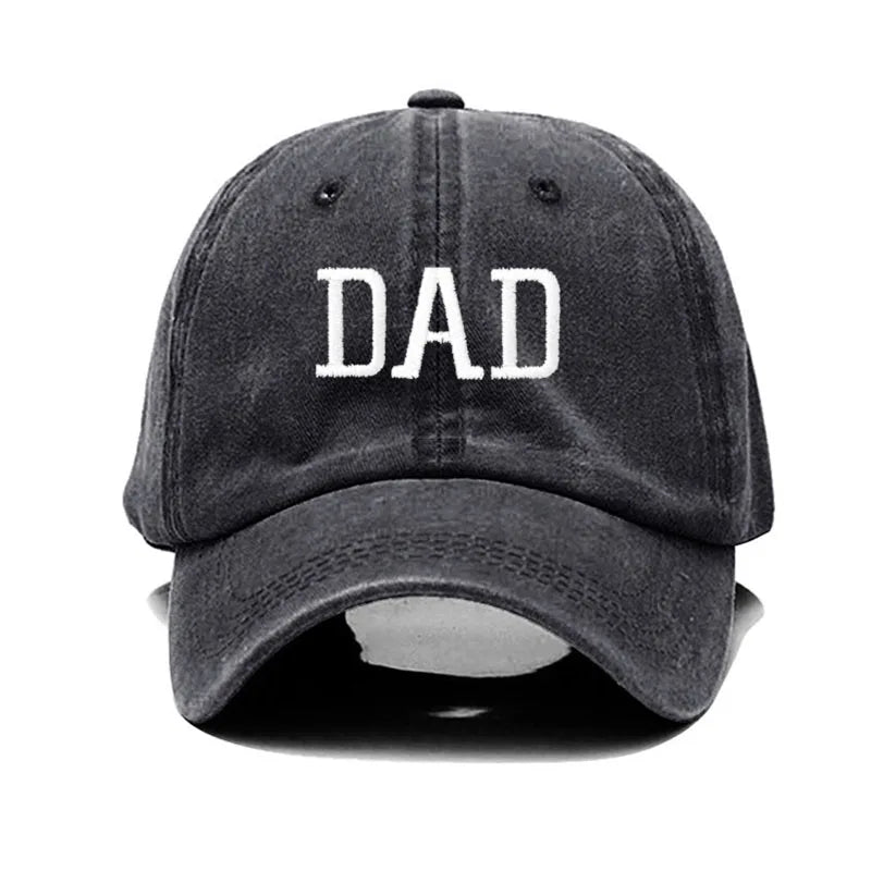 Dad Mom Embroidery Baseball Cap Women Men Hat Sport Visors Snapback Sun Breathable Outdoor Caps