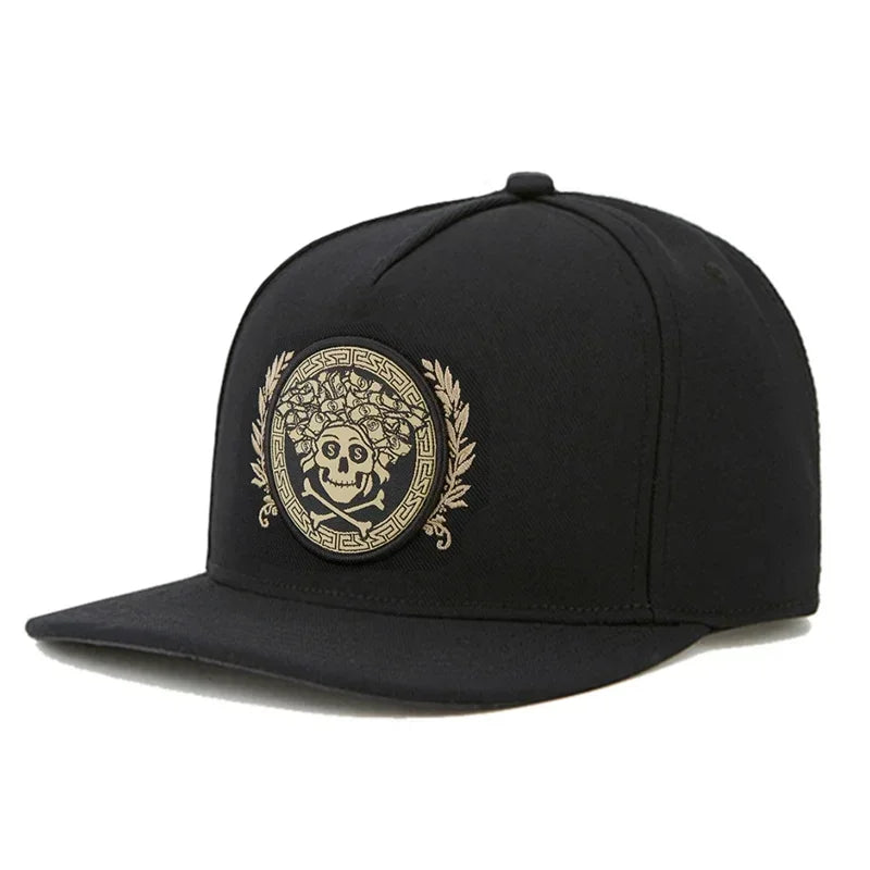 Luxury Cool Baseball Caps Black Snapback Cap Hiphop Men Cotton100 Knight Outdoor Trucker Hat Gorras