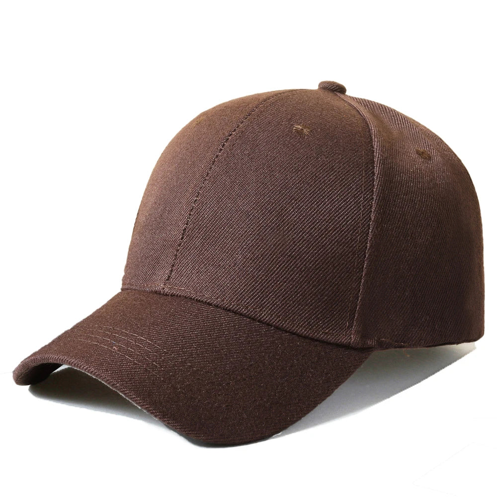 Classic Plain Baseball Cap Men Women Multi Colors Available