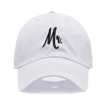 Matching Mr Mrs Baseball Cap Men S Women Cotton Embroidery Sport Golf Caps Bridal Gift Newlywed