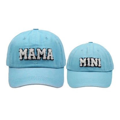 Cool Mama Mini Women Children Kids Cap Sets Spring Summer Outdoor Lady Female Boy Girls Baseball