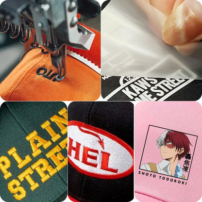 Custom Embroidered Caps Hats - Personalized Logo Or Text Ideal Business