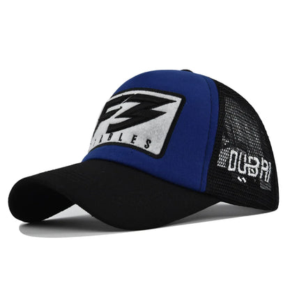 Summer Mesh Baseball Cap Men Women Adjustable Streetwear Outdoor Sun Protection Hip Hop Hat