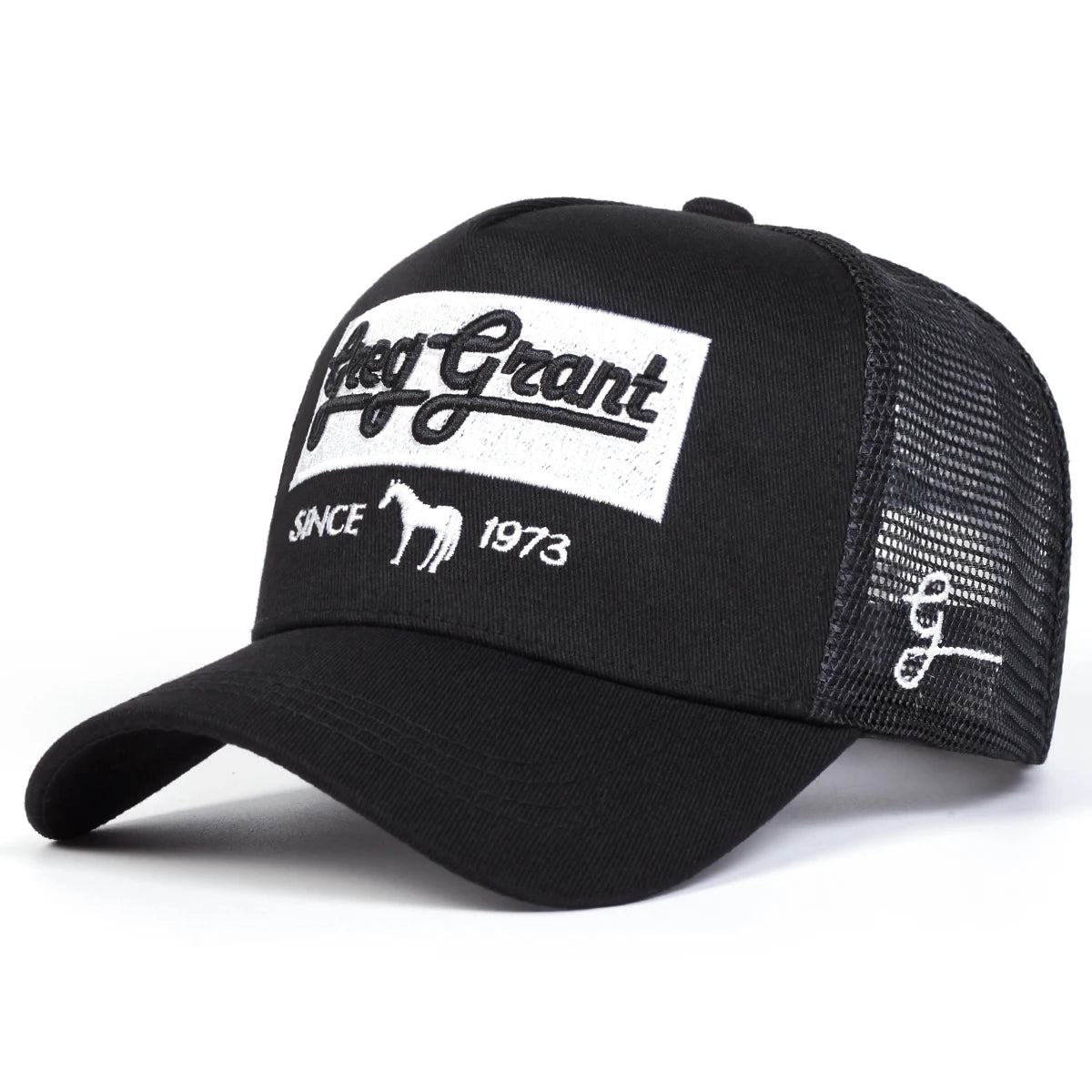 Unisex Since 1973 Letter Embroidery Baseball Net Caps Spring Summer Outdoor Adjustable Casual Hats