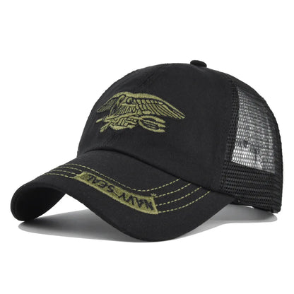 New Camouflage Mesh Baseball Cap for Men Women Breathable Adjustable Cotton Hip Hop Outdoor Casual Sun Protection Hat Snapback
