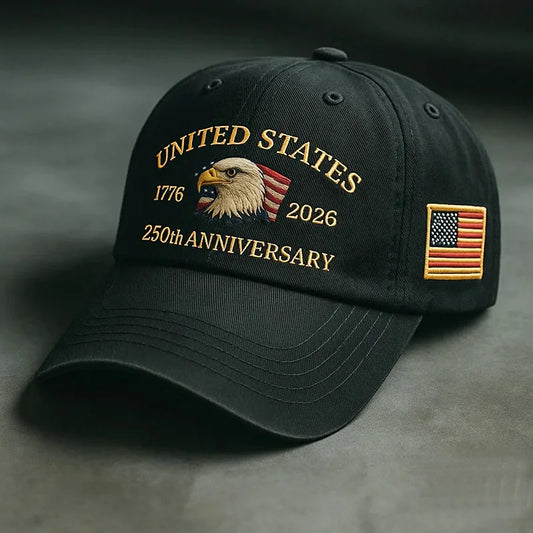 Vintage Eagle Embroidery Baseball Cap - Stylish and Versatile Outdoor Sun Hat with Visor