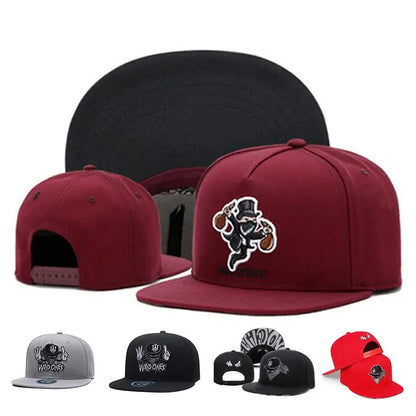 Luxury Brand Embroidery Retro Baseball Capsfor Men Women Bone Snapback Black Sports Hats Streetart
