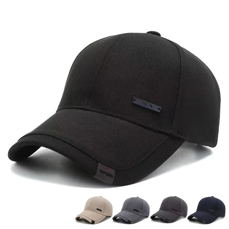 Hip Hop Seniors Baseball Cap Men Cotton Adjustable Golf Caps Middle-Aged Elderly Outdoor Sports Hats