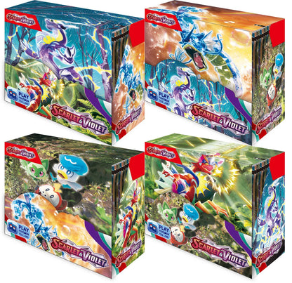 360 Pokémon TCG English Cards Set – Scarlet & Violet 151, Prismatic Evolutions, Phantasmal Flames & Astral Radiance Booster Trading Cards