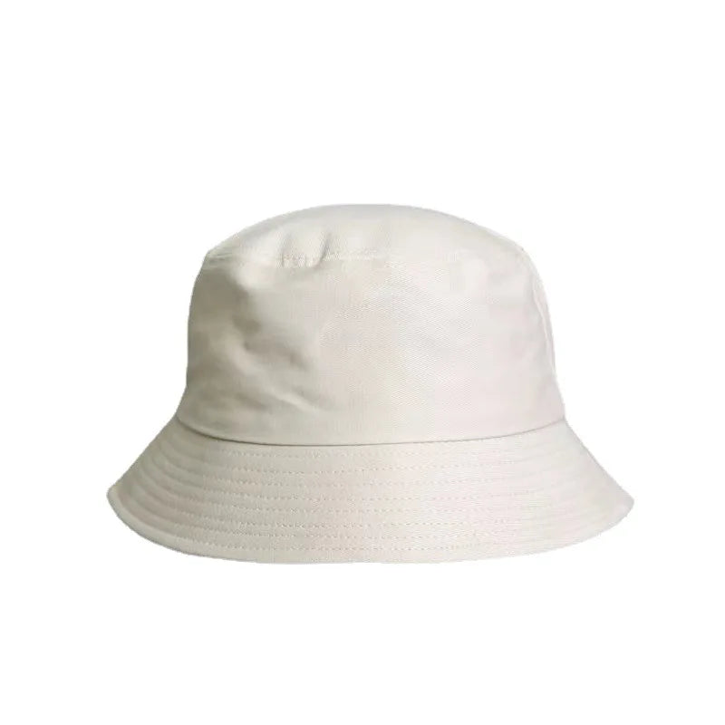Spring Summer Women Men Bucket Hats Solid Panama Sunscreen Fisherman Cap Outdoor Beach Sun Hat