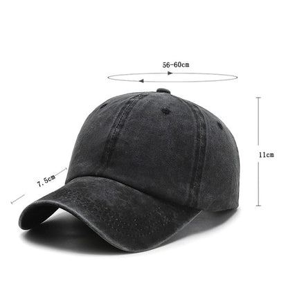 Solid Baseball Caps Men Cap Streetwear Style Women Hat Snapback Casual Casquette Dad Hip Hop