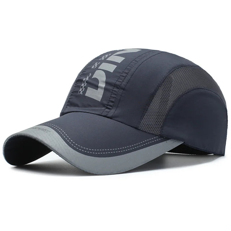 2024 New Summer Men Baseball Cap Sport Running Quick Drying Hat Women Outdoor Fashion Adjustable Golf Caps For Male Snapback Cap
