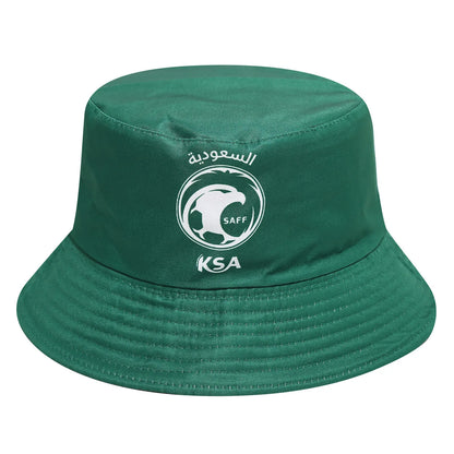 Countries National Flag Bucket Hat Men Women Football Fan Party Cup Reversible Sun Soccer Fans
