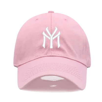 Letter My Embroidery Baseball Cap Women Men Adjustable Soft Washed Cotton Sports Dad Hat Spring