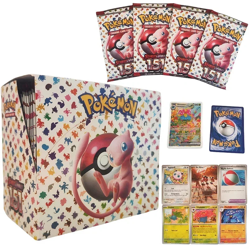 360 Pokémon TCG English Cards – Destined Rivals, Prismatic Evolutions, Scarlet & Violet 151 & Paldean Fates Booster Set