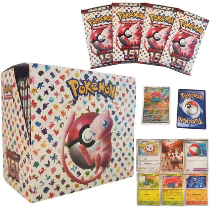 360 Pokémon TCG English Cards – Destined Rivals, Prismatic Evolutions, Scarlet & Violet 151 & Paldean Fates Booster Set