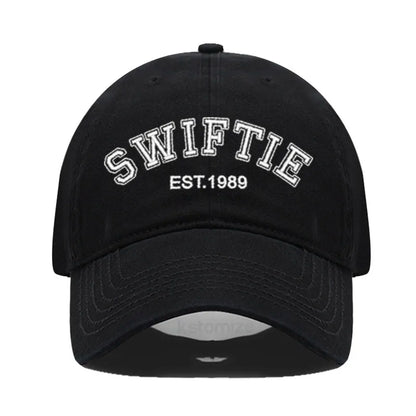 Swiftie 1989 Embroidery Baseball Cap Men Women Unisex Washed Cotton Dad Hat Sun Gift Fans Outdoor