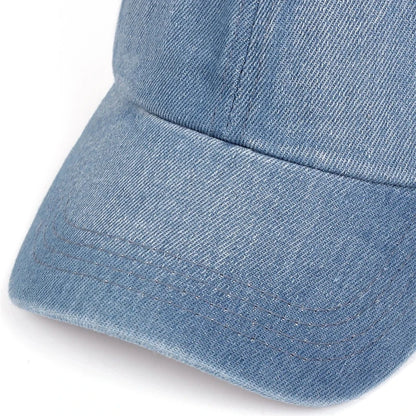 Unisex Cowboy Baseball Cap Fall Casual Sanpback Hat Men Women Outdoor Sport Denim Jeans Hip Hop Caps