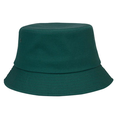 100 Cotton Solid Color Bucket Hat Summer Sun Protection Breathable Round Crown