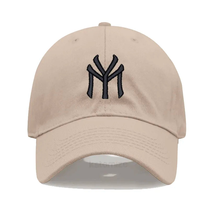 Letter My Embroidery Baseball Cap Women Men Adjustable Soft Washed Cotton Sports Dad Hat Spring