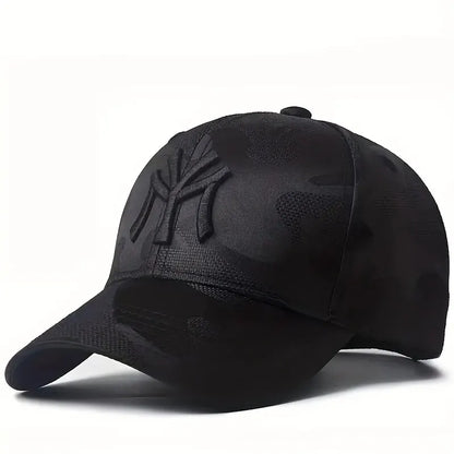 Letter Embroidery Camouflage Baseball Hats Spring Autumn Outdoor Adjustable Casual Sunscreen Hat
