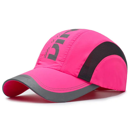2024 New Summer Men Baseball Cap Sport Running Quick Drying Hat Women Outdoor Fashion Adjustable Golf Caps For Male Snapback Cap