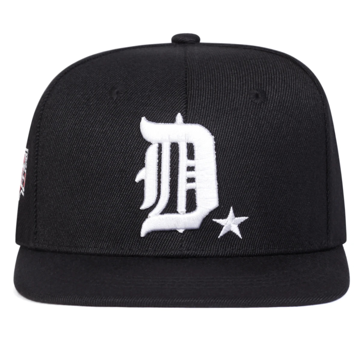 Unisex D Letter Side Dummy Fresh Embroidery Hip-Hop Hats Spring Autumn Outdoor Adjustable Casual