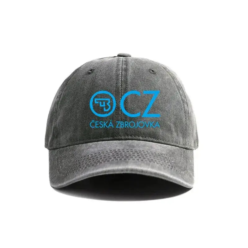 Ceska Zbrojovka Baseball Caps Distressed Hats Cz Firearms Cap Men Women Retro Outdoor Summer